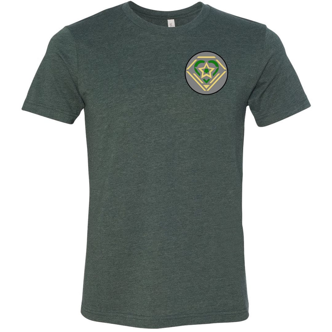 Arkenholdt Caridad Unisex Premium Tee - Heather Forest / XS