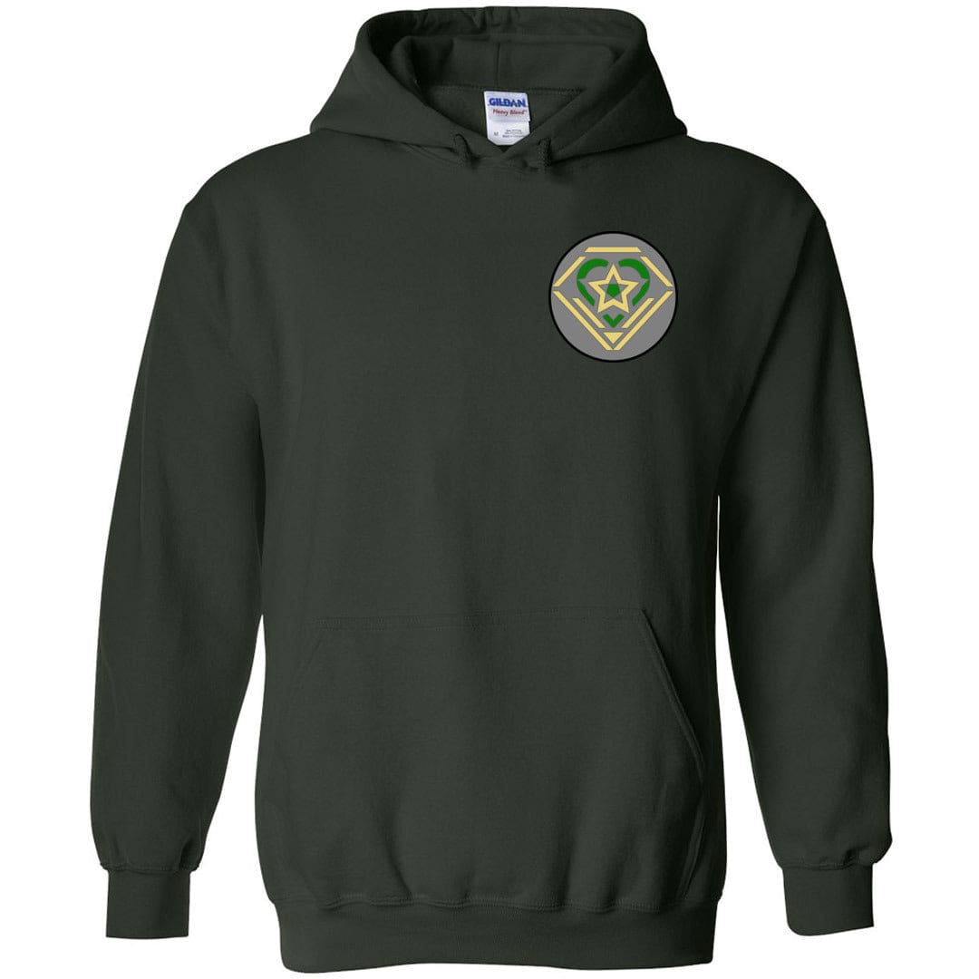 Arkenholdt Caridad Unisex Pullover Hoodie - Forest Green / S