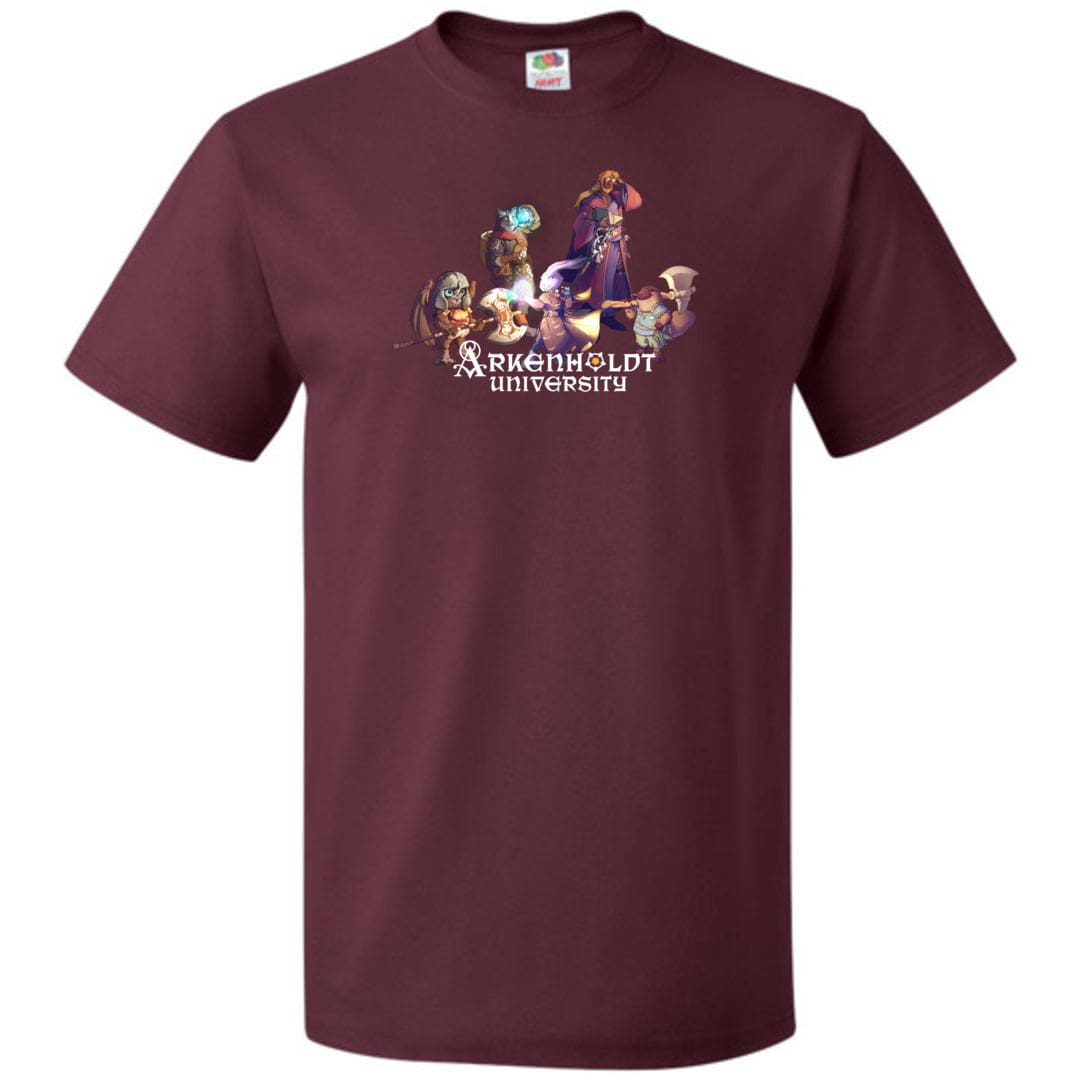 Arkenholdt Class Portraits Unisex Classic Tee - Maroon / S