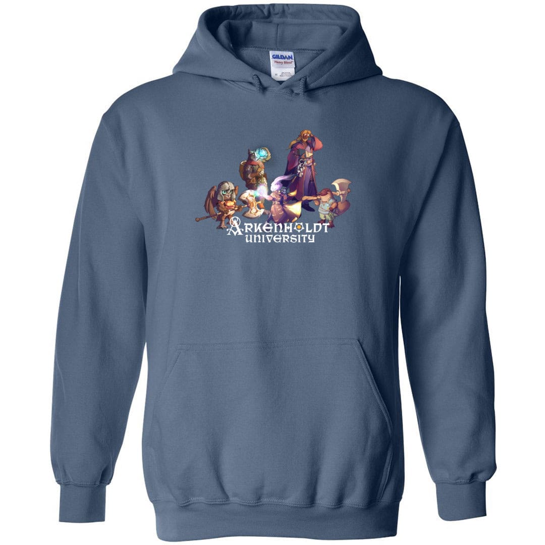 Arkenholdt Class Portraits Unisex Pullover Hoodie - Indigo Blue / S