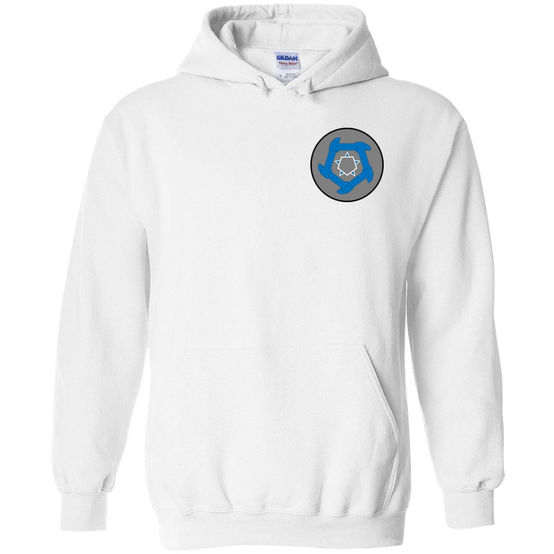 Arkenholdt Collaboration Unisex Pullover Hoodie - White / S