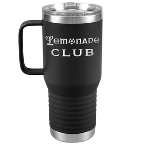 Arkenholdt Lemonade Club 20oz Travel Tumbler - Black - Tumblers