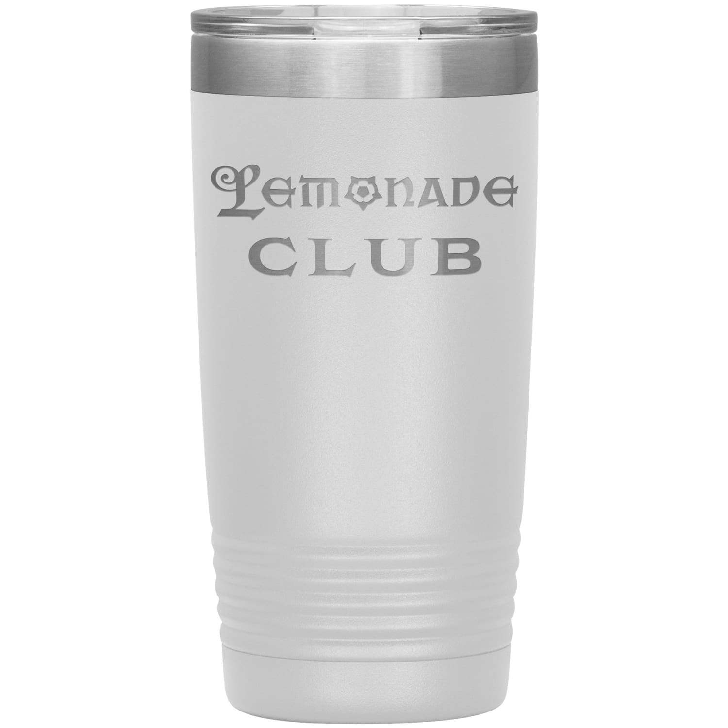 Arkenholdt Lemonade Club 20oz Vacuum Tumbler - White - Tumblers