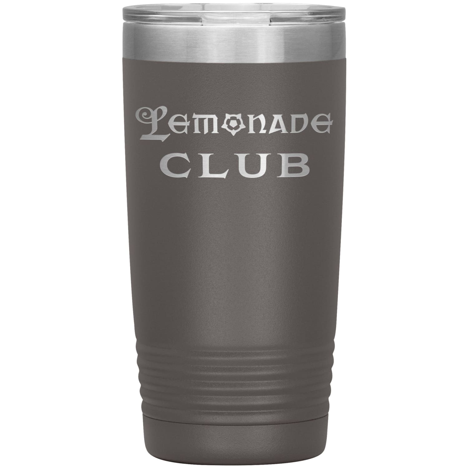 Arkenholdt Lemonade Club 20oz Vacuum Tumbler - Pewter - Tumblers