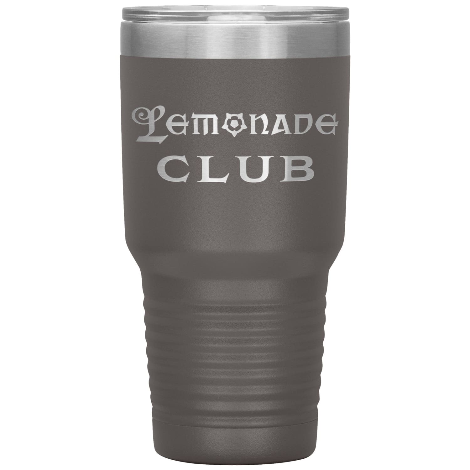 Arkenholdt Lemonade Club 30oz Vacuum Tumbler - Pewter - Tumblers