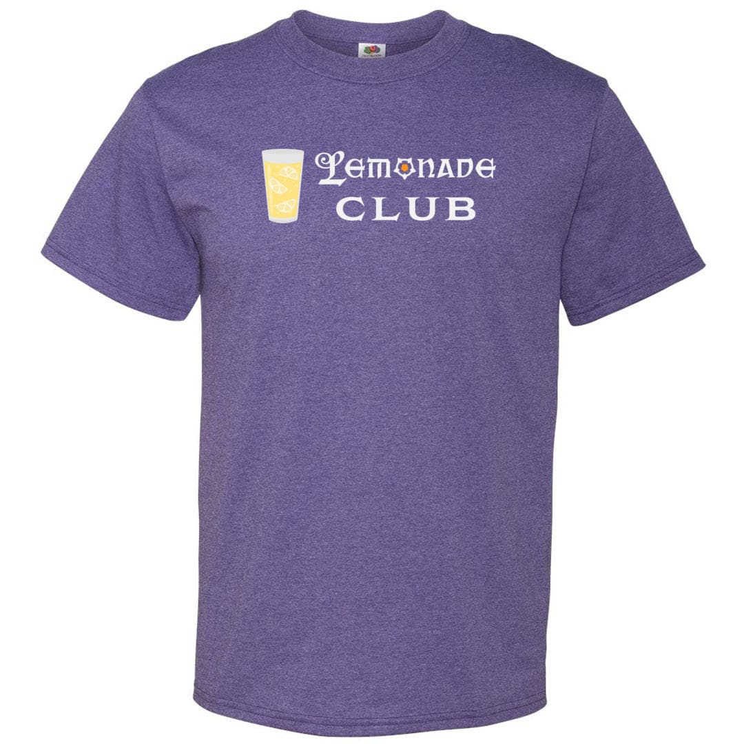 Arkenholdt Lemonade Club Unisex Classic Tee - Retro Heather Purple / S