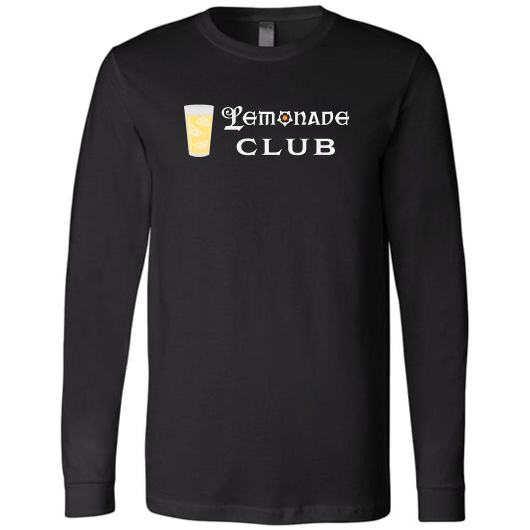 Arkenholdt Lemonade Club Unisex Premium Long Sleeve Tee - Black / XS