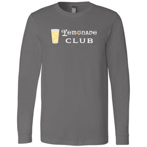 Arkenholdt Lemonade Club Unisex Premium Long Sleeve Tee - Asphalt / S