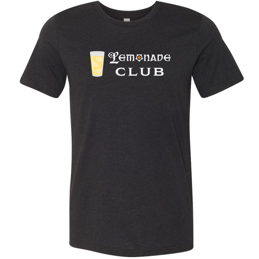 Arkenholdt Lemonade Club Unisex Premium Tee - Black Heather / XS