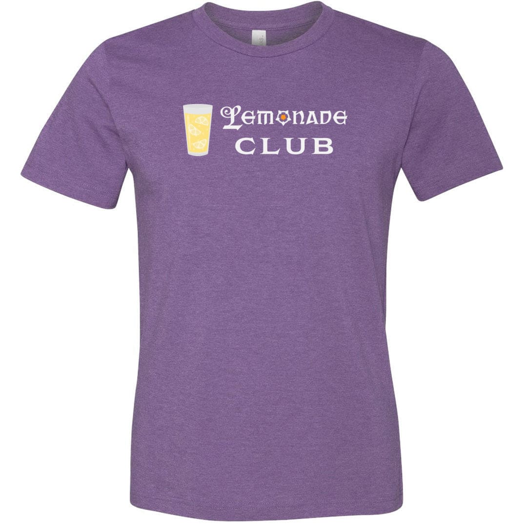 Arkenholdt Lemonade Club Unisex Premium Tee - Heather Team Purple / XS