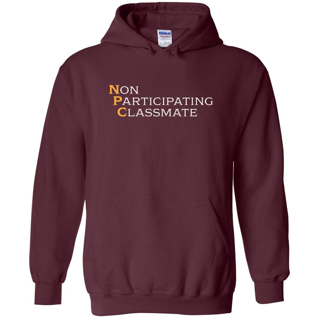 Arkenholdt NPC Unisex Pullover Hoodie - Maroon / S