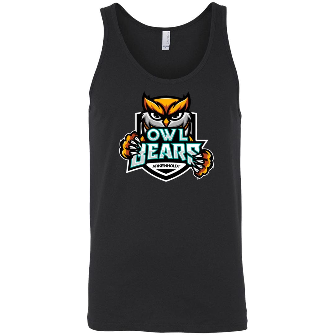 Arkenholdt Owlbears Team Logo Unisex Premium Tank - Black / S