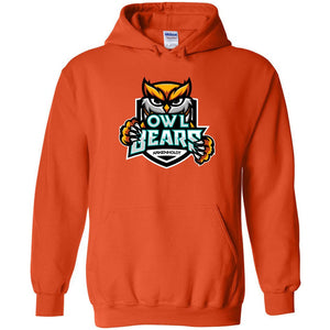 Arkenholdt Owlbears Team Logo Unisex Pullover Hoodie - Orange / S