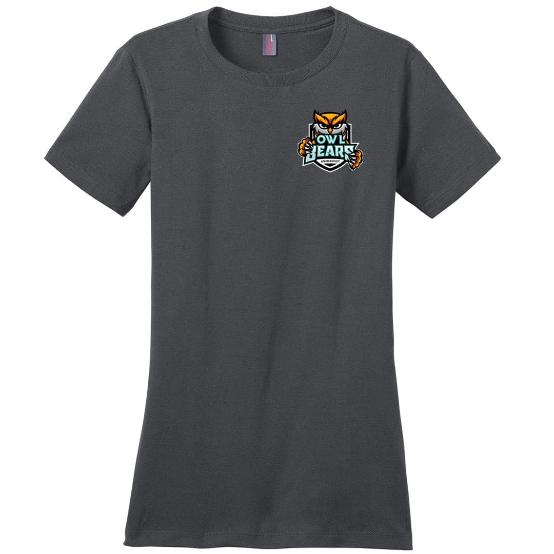 Arkenholdt Owlbears Team Logo Womens Premium Tee - Charcoal / XS