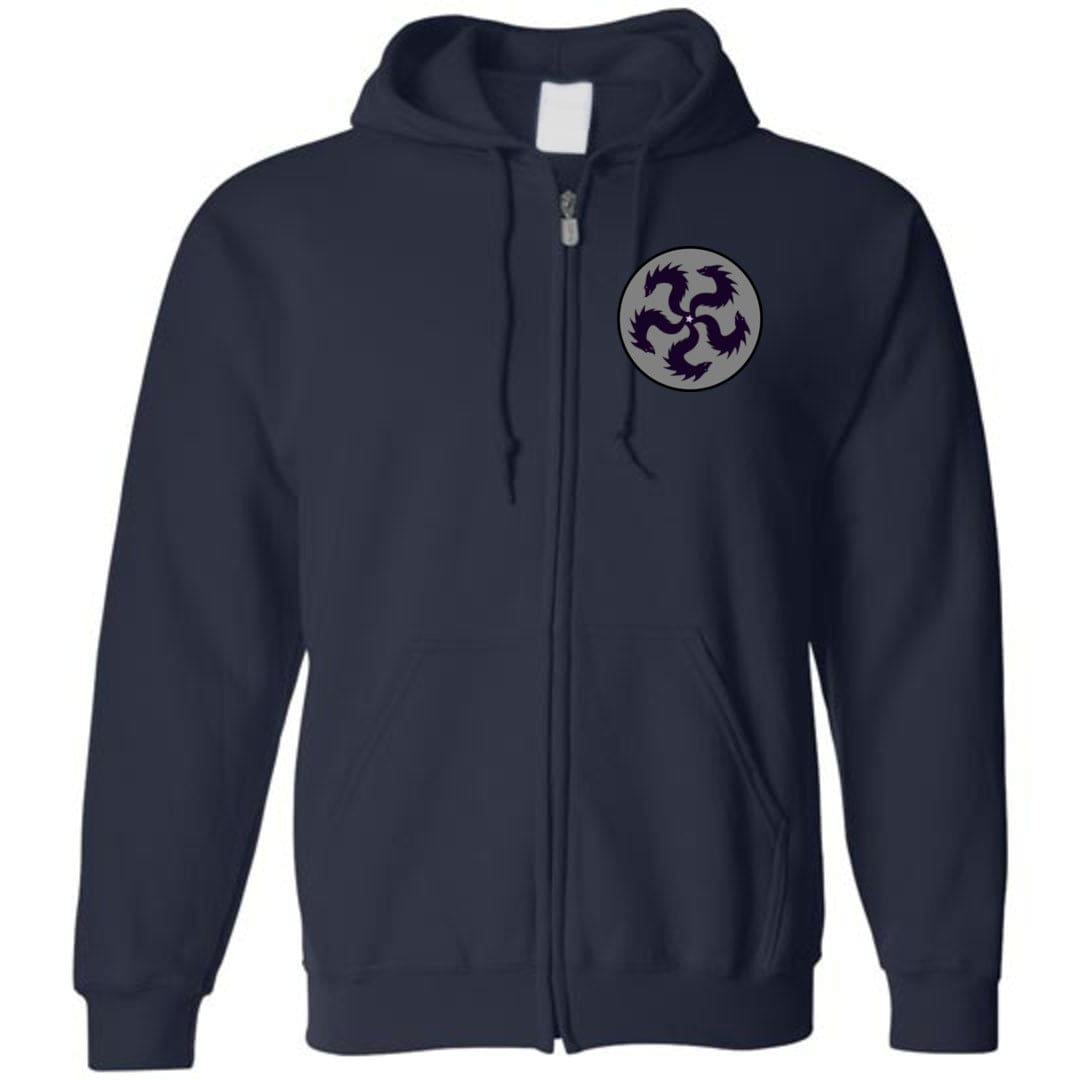Arkenholdt Vaistoria Unisex Zip Hoodie - Navy / S