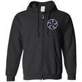 Arkenholdt Vaistoria Unisex Zip Hoodie - Black / S