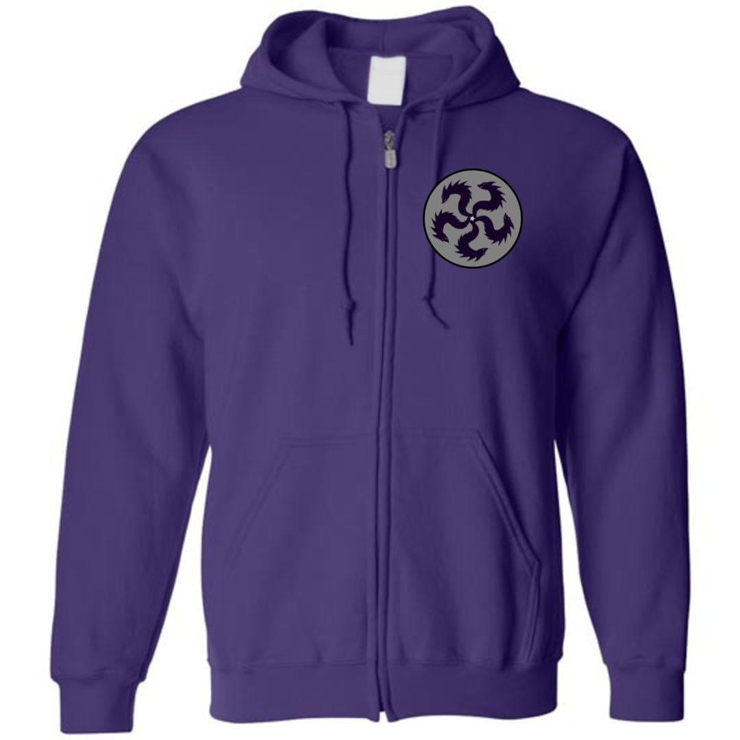 Arkenholdt Vaistoria Unisex Zip Hoodie - Purple / S