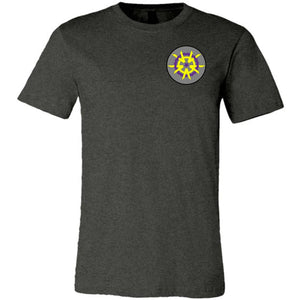 Arkenholdt Vers Netiaj Unisex Premium Tee - Dark Grey Heather / XS