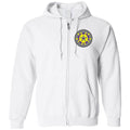 Arkenholdt Vers Netiaj Unisex Zip Hoodie - White / S