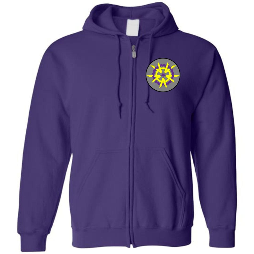 Arkenholdt Vers Netiaj Unisex Zip Hoodie - Purple / S