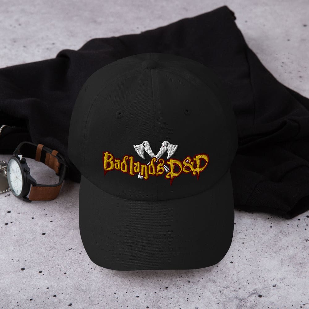 Badlands D&D Logo Classic Dad Cap - Black