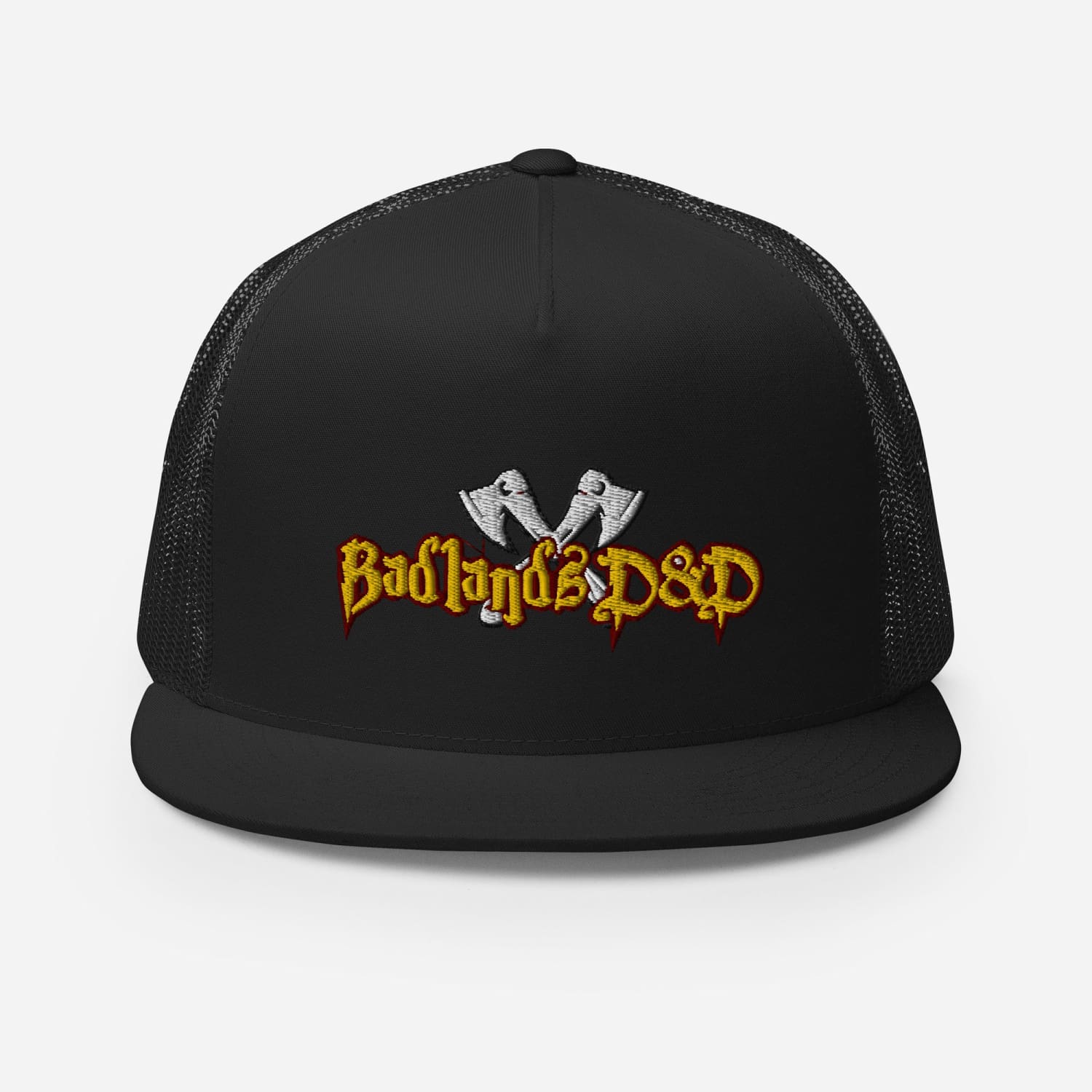 Badlands D&D Logo Classic Trucker Cap - Black
