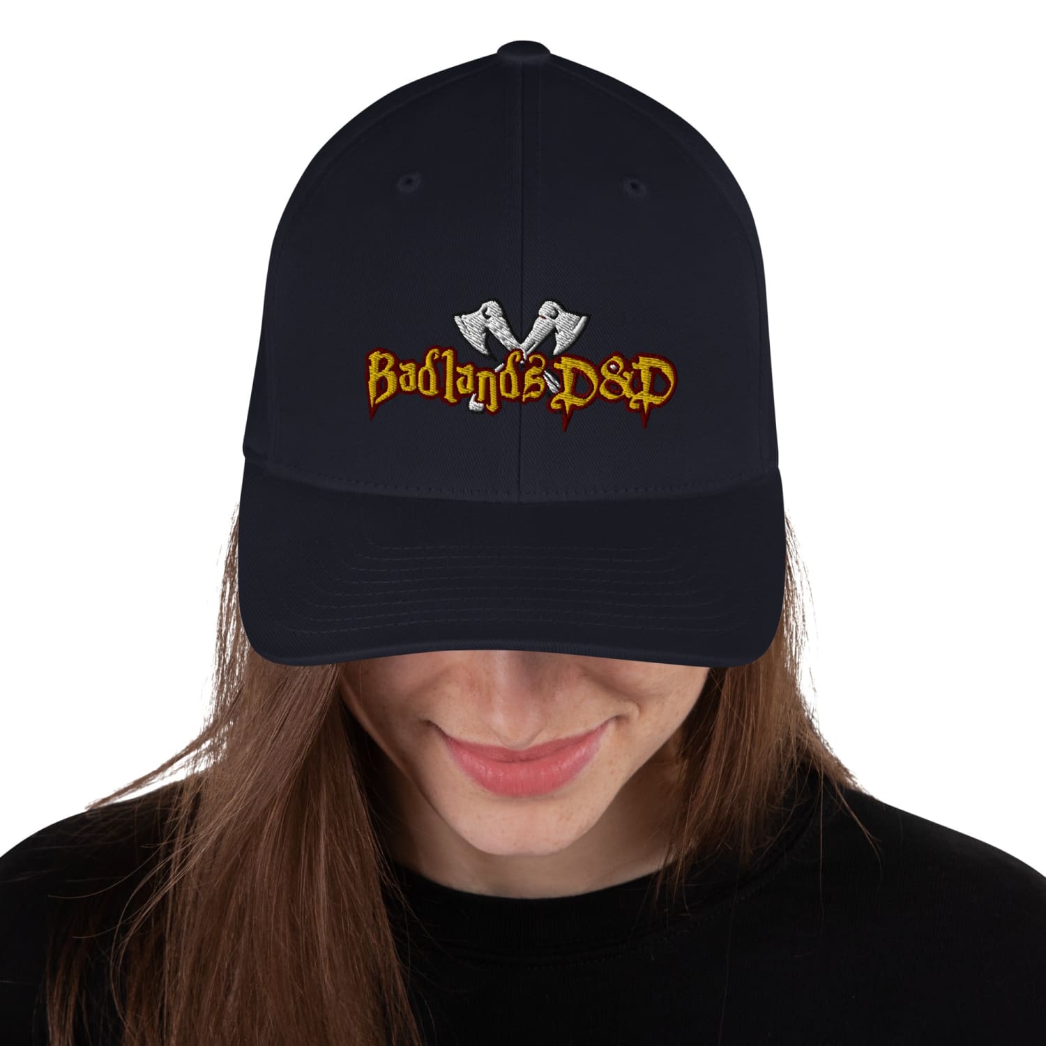 Badlands D&D Logo Structured Twill Flexfit Cap