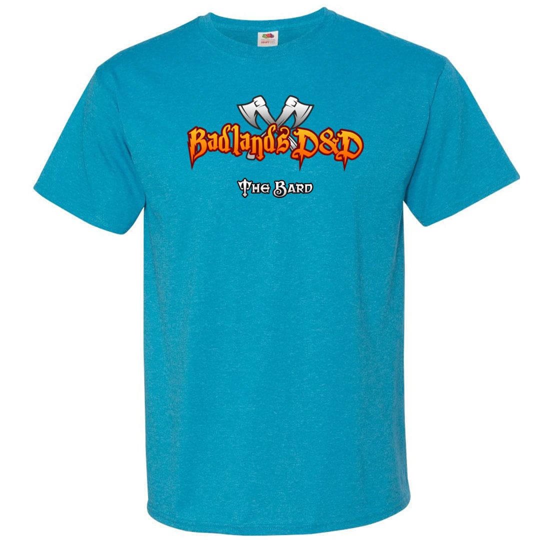 Badlands D&D The Bard Unisex Classic Tee - Turquoise Heather / XL