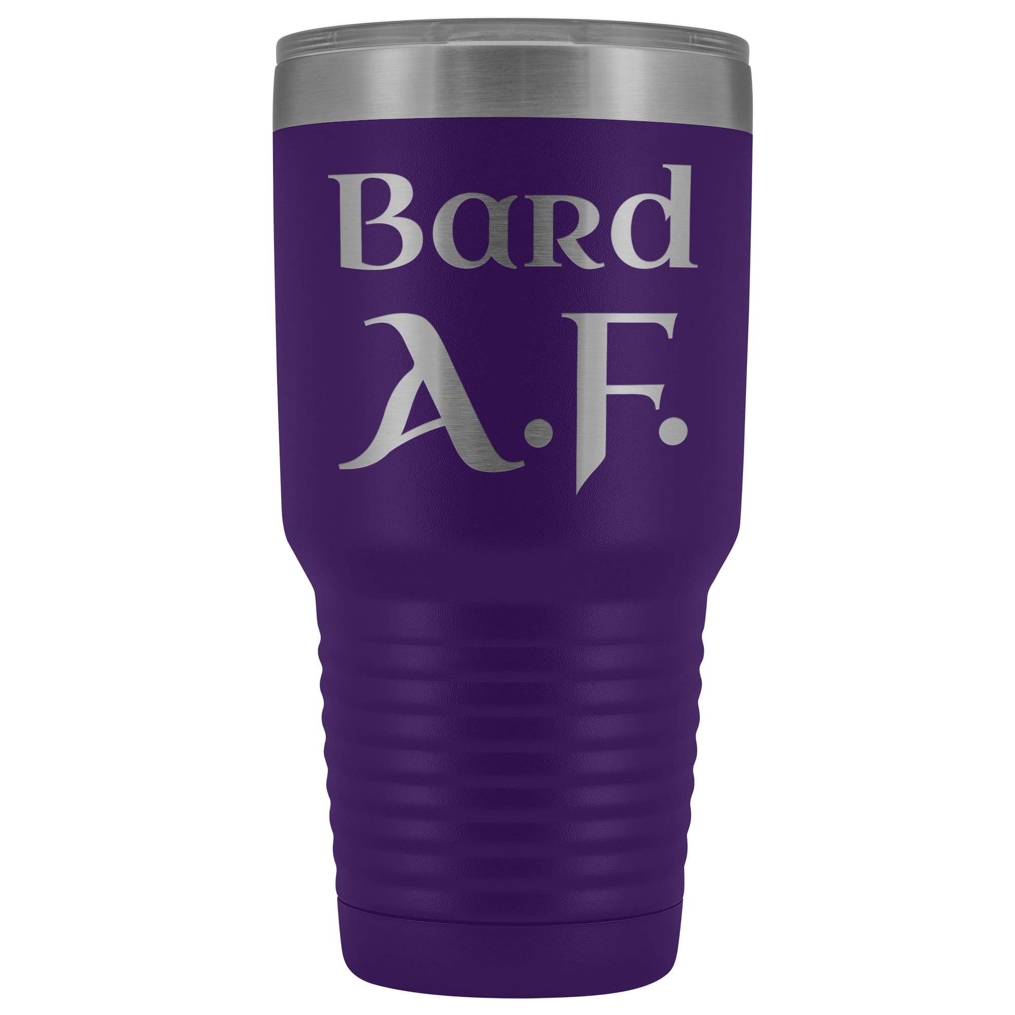 Bard A.F. 30oz Vaccum Tumbler - Purple - Tumblers