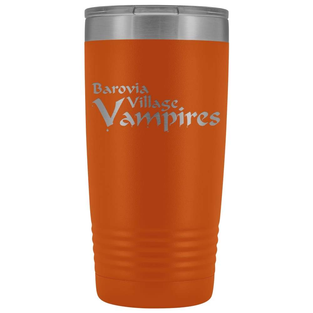 Barovia Village Vampires 20oz Vacuum Tumbler - Orange - Tumblers