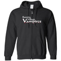 Barovia Village Vampires Unisex Zip Hoodie - Black / S