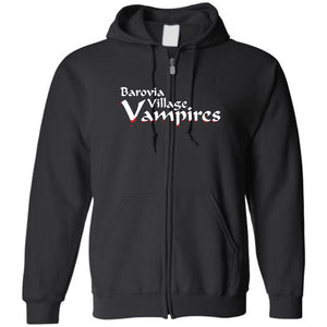Barovia Village Vampires Unisex Zip Hoodie - Black / S