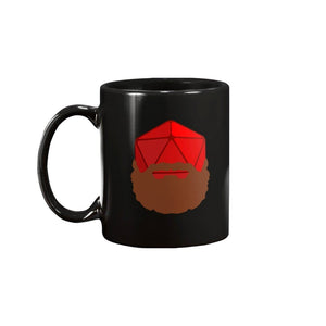 Beard 20 D20 11oz Coffee Mug - SoMattyGameZ