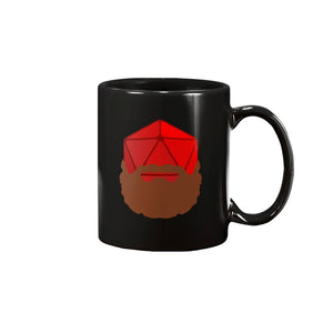 Beard 20 D20 15oz Coffee Mug - SoMattyGameZ