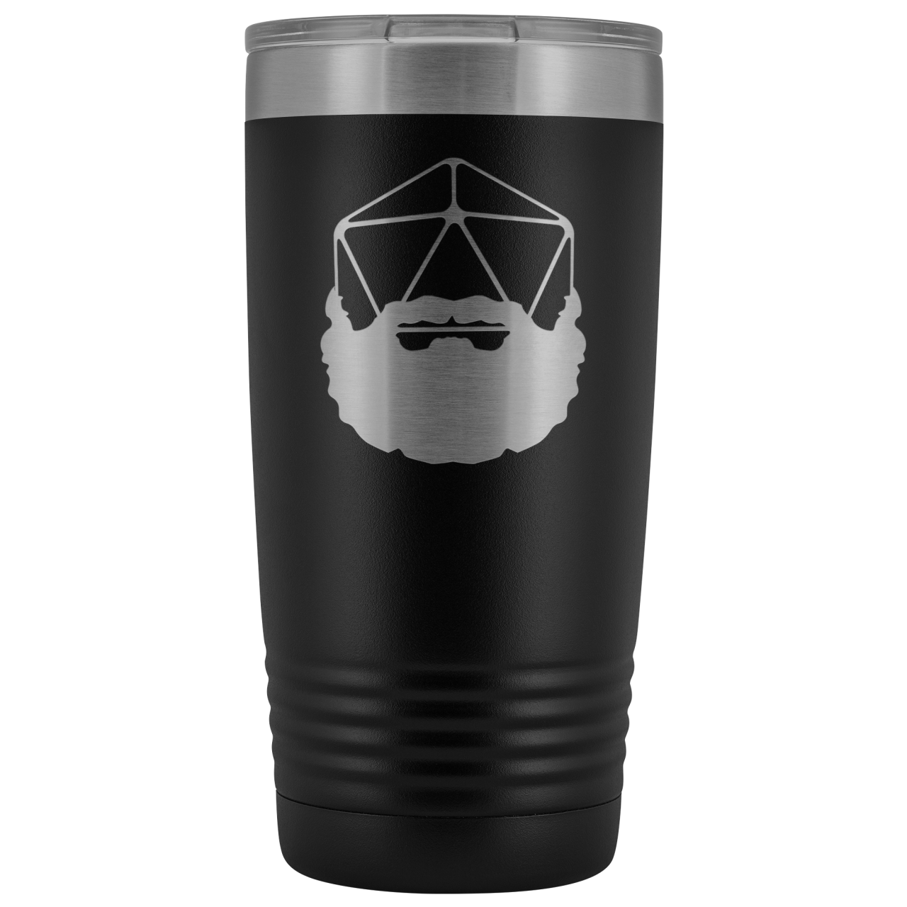 Beard 20 D20 20oz Vacuum Tumbler - Black - Tumblers