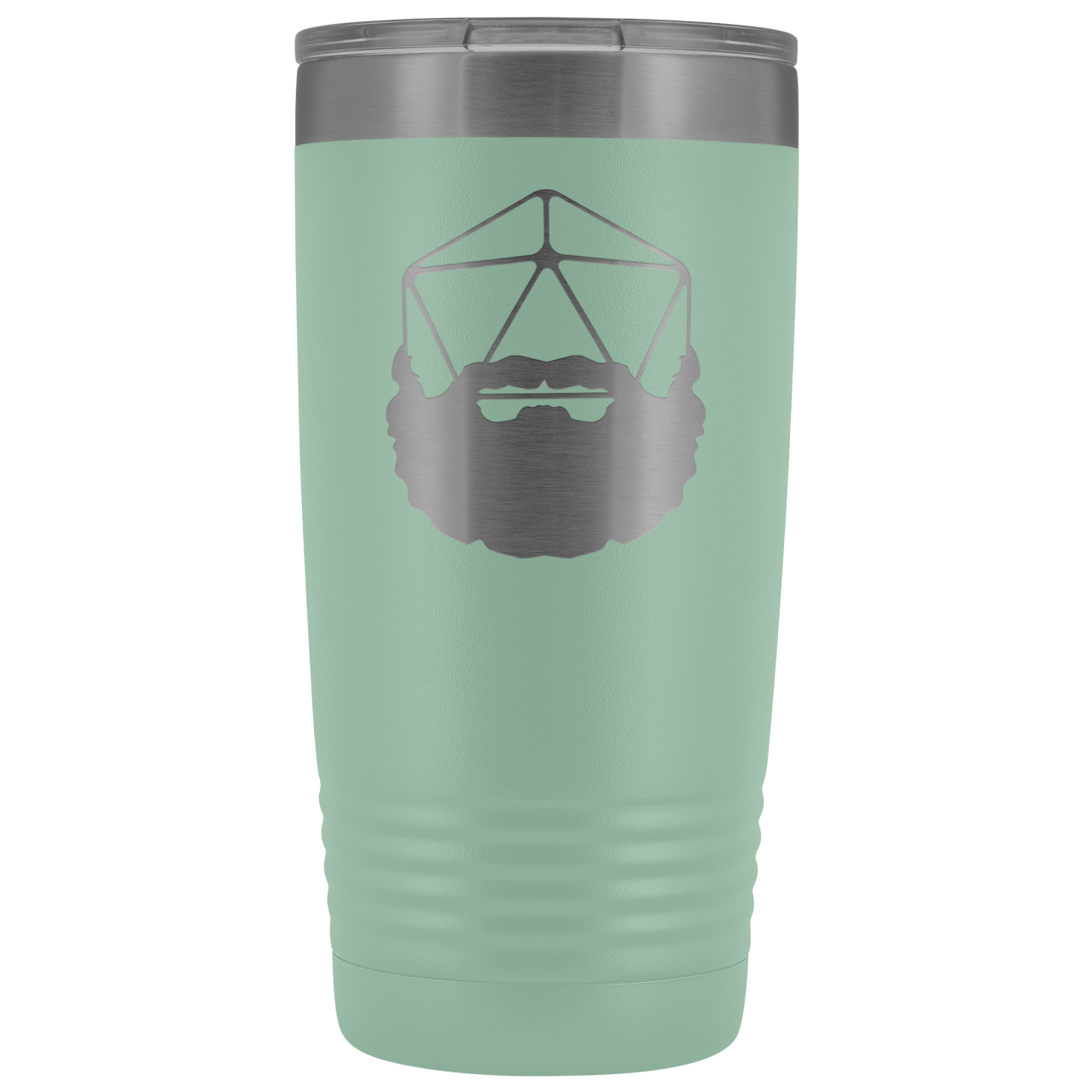Beard 20 D20 20oz Vacuum Tumbler - Teal - Tumblers