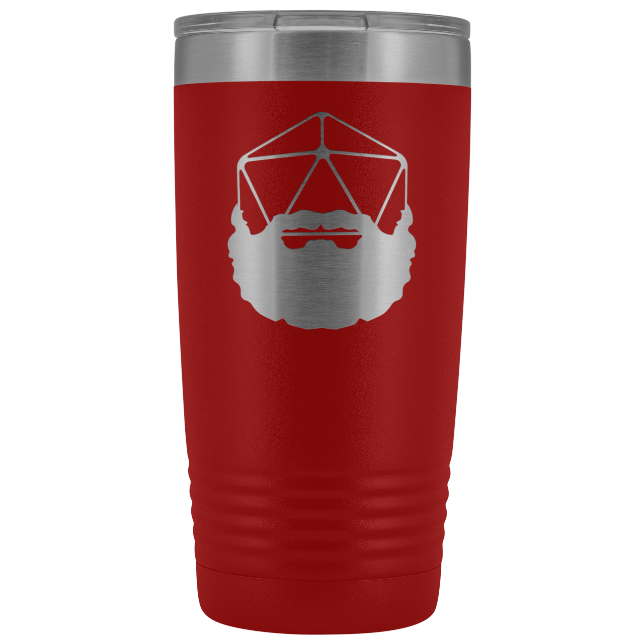 Beard 20 D20 20oz Vacuum Tumbler - Red - Tumblers