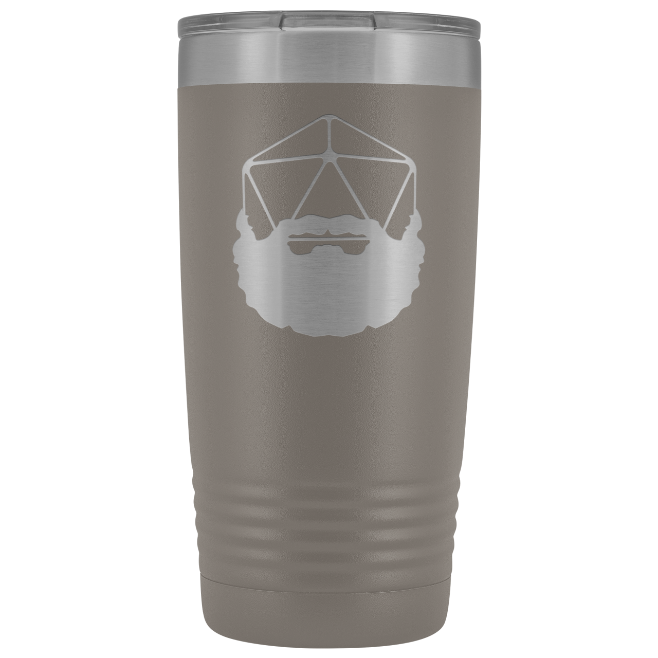 Beard 20 D20 20oz Vacuum Tumbler - Pewter - Tumblers