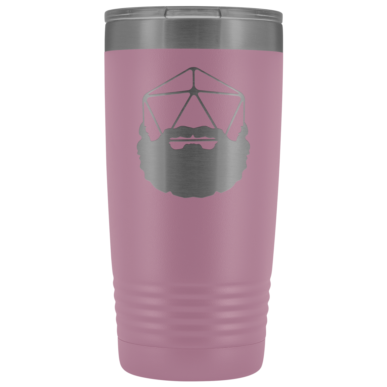 Beard 20 D20 20oz Vacuum Tumbler - Light Purple - Tumblers