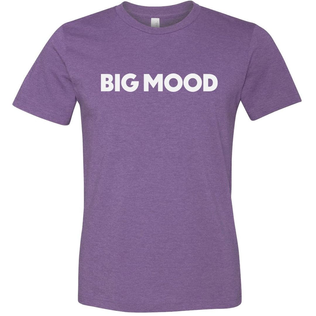 Big Mood TS Unisex Premium Tee - Heather Team Purple / XS