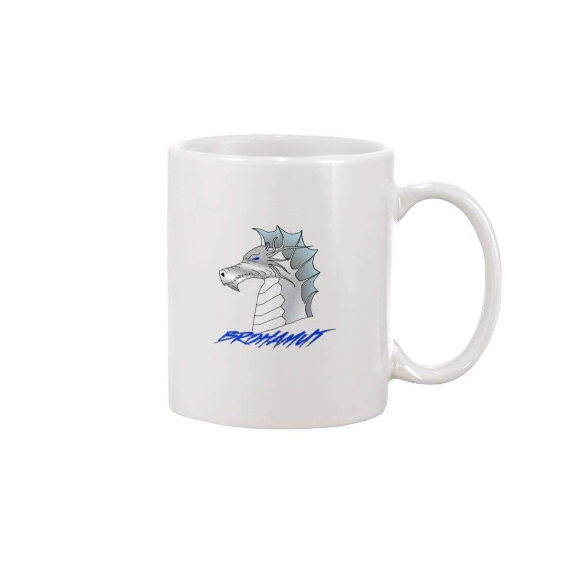 BROhamut Platinum Dragon 15oz Mug - SoMattyGameZ