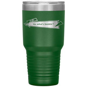 Capster Cafe - Bonkin’ 30oz Vacuum Tumbler - Green - Tumblers