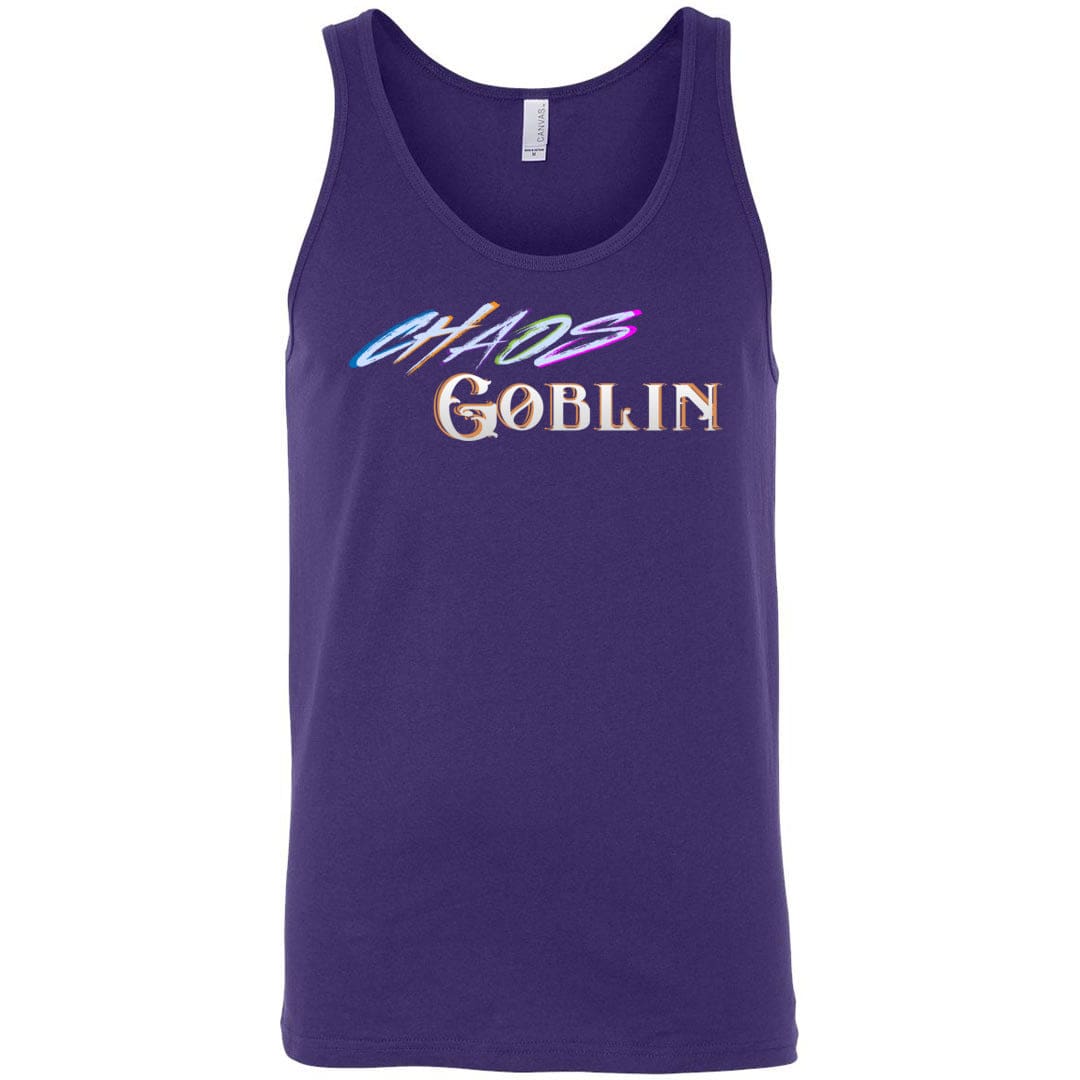 Chaos Goblin Unisex Premium Tank - Team Purple / S