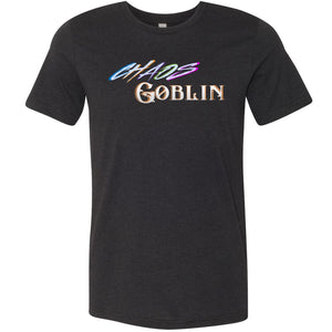Chaos Goblin Unisex Premium Tee - Black Heather / XS