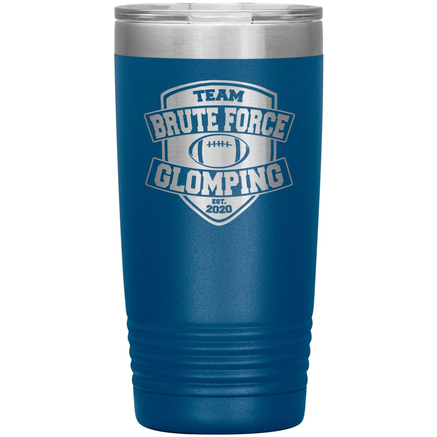 Chatty Fam Brute Force Glomping 20oz Vacuum Tumbler - Blue - Tumblers