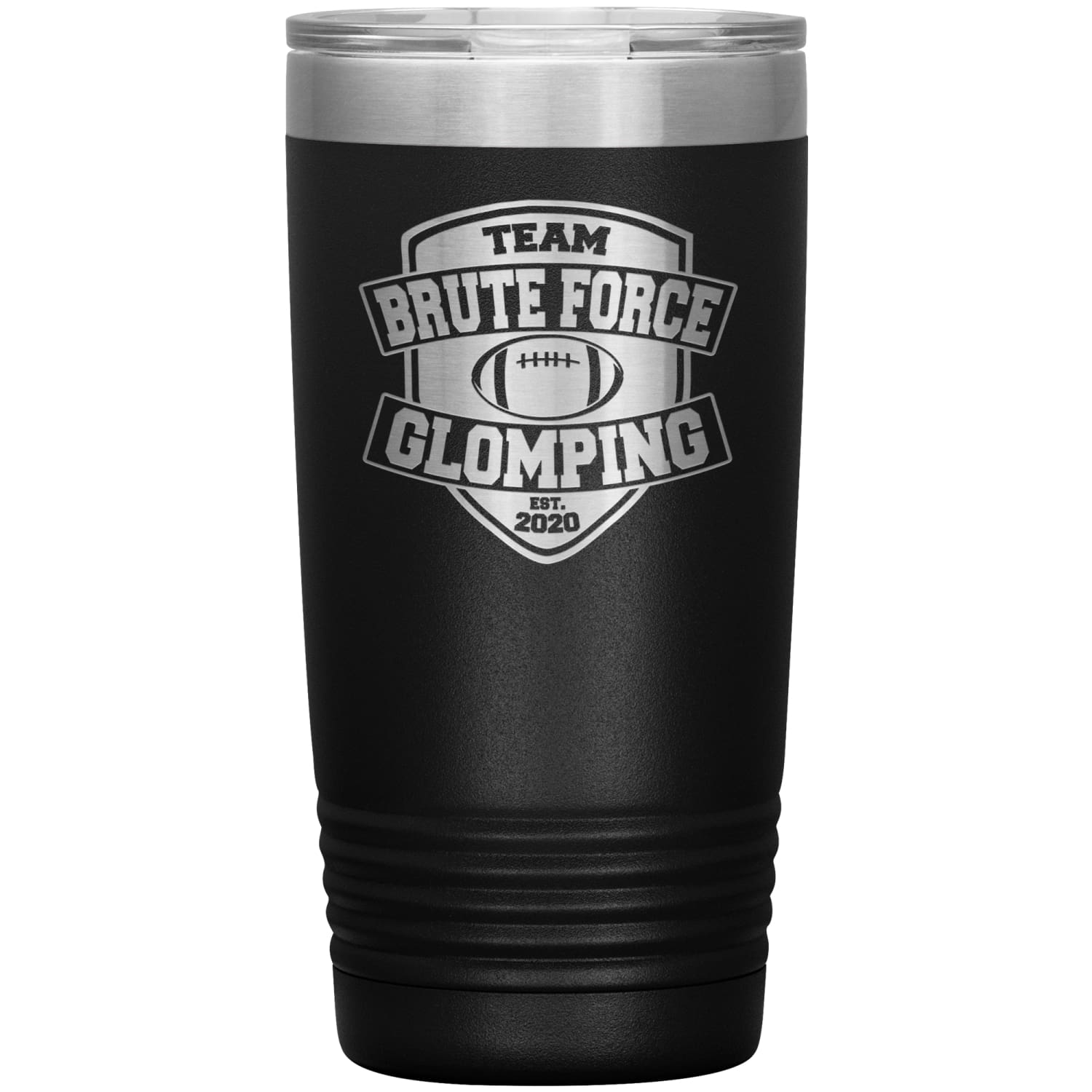 Chatty Fam Brute Force Glomping 20oz Vacuum Tumbler - Black - Tumblers