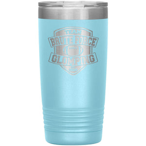 Chatty Fam Brute Force Glomping 20oz Vacuum Tumbler - Light Blue - Tumblers