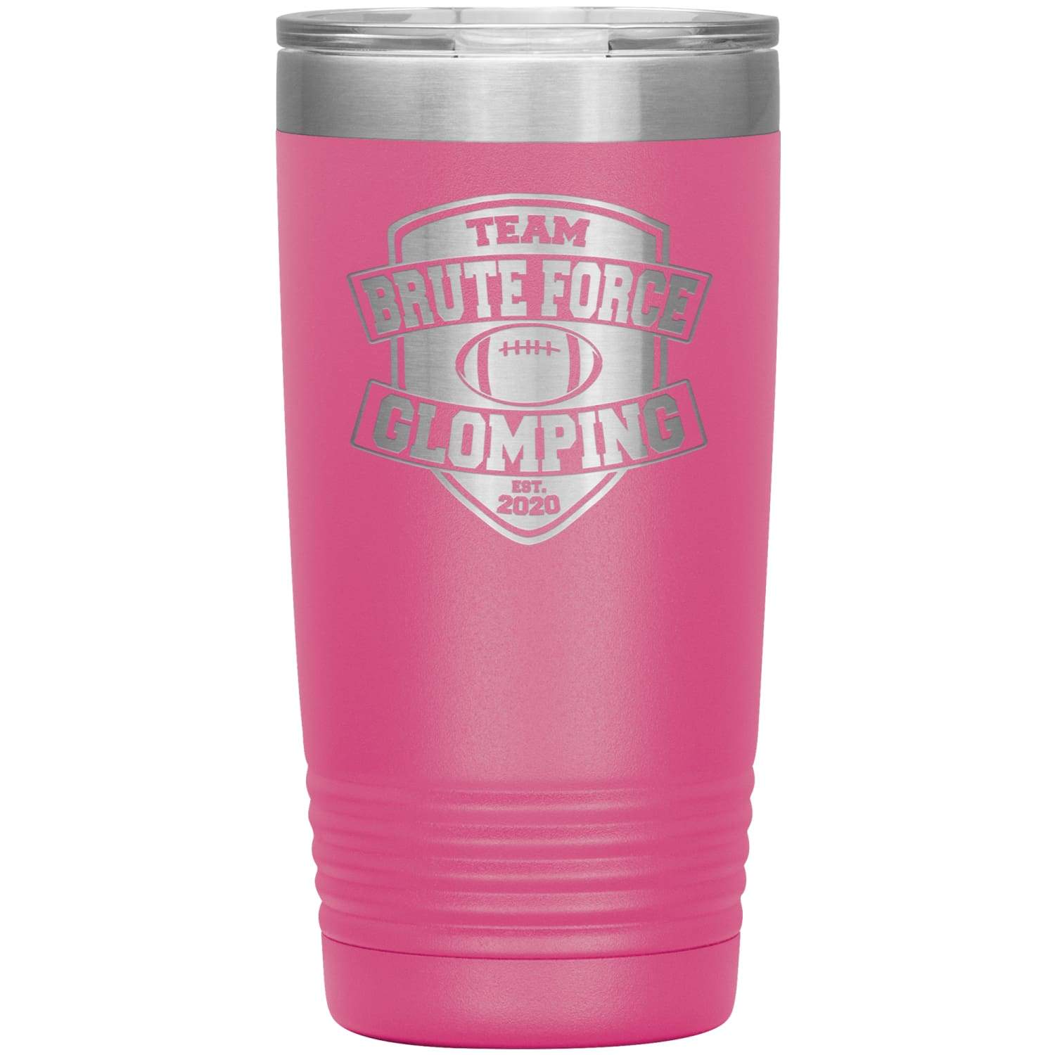 Chatty Fam Brute Force Glomping 20oz Vacuum Tumbler - Pink - Tumblers