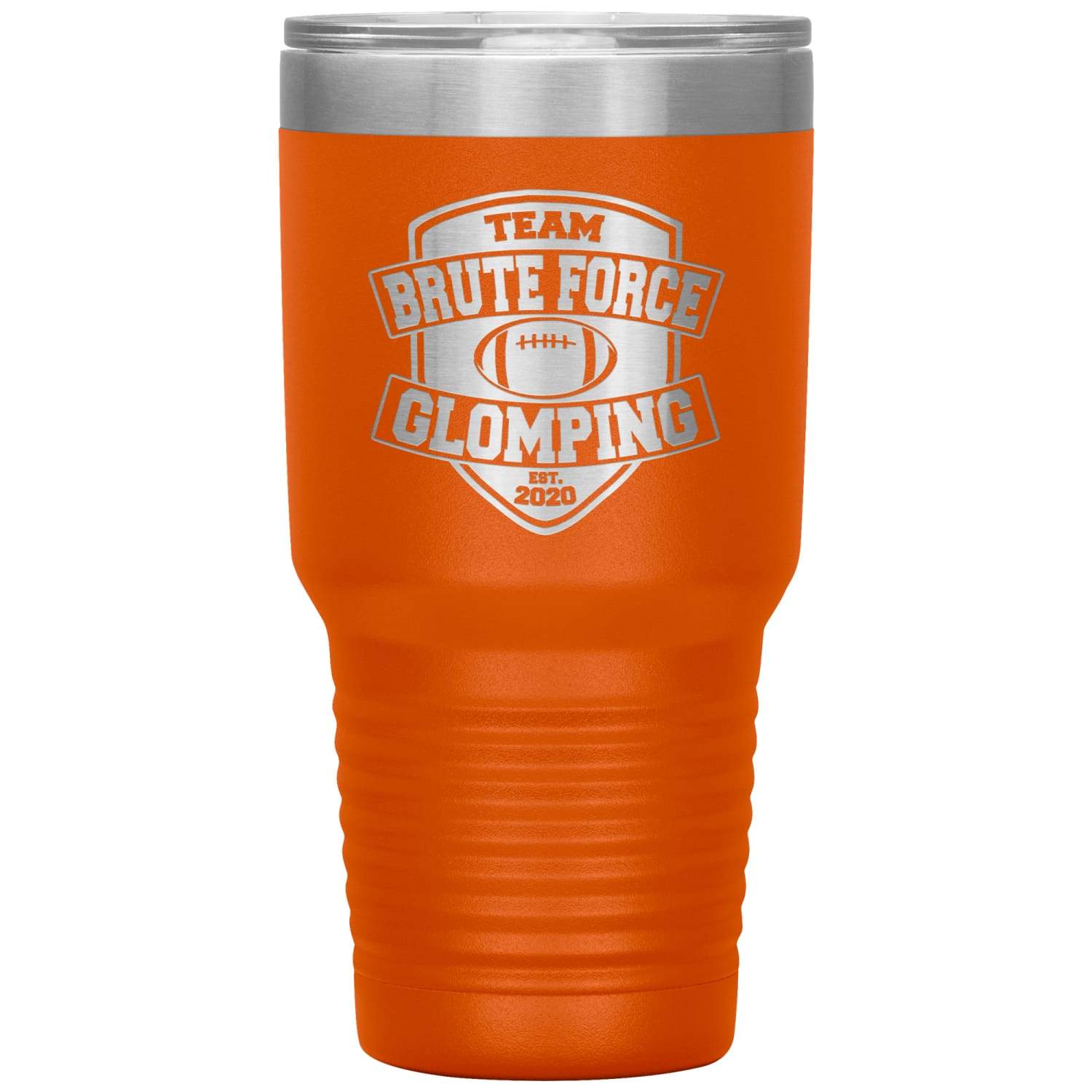 Chatty Fam Brute Force Glompling 30oz Vacuum Tumbler - Orange - Tumblers