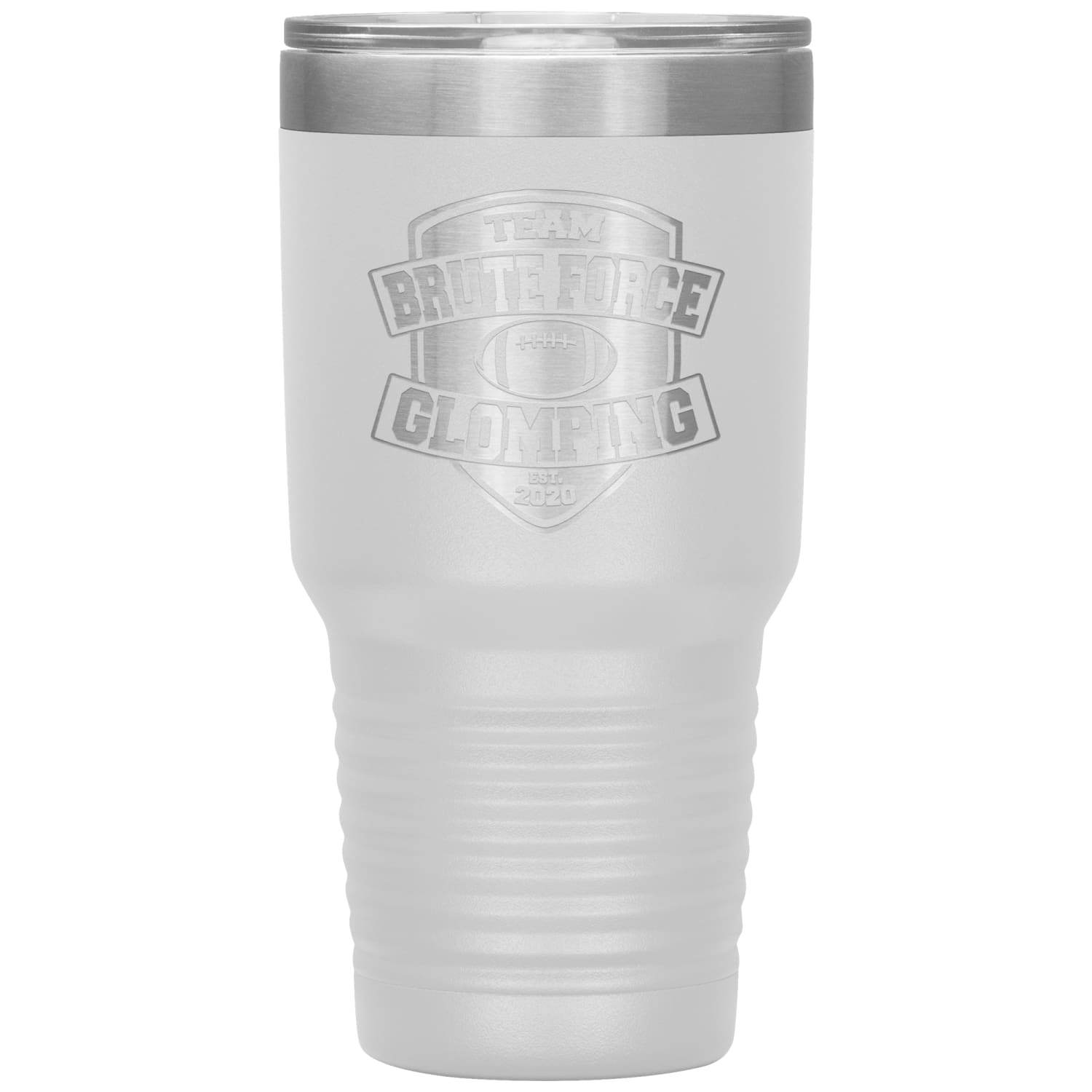 Chatty Fam Brute Force Glompling 30oz Vacuum Tumbler - White - Tumblers